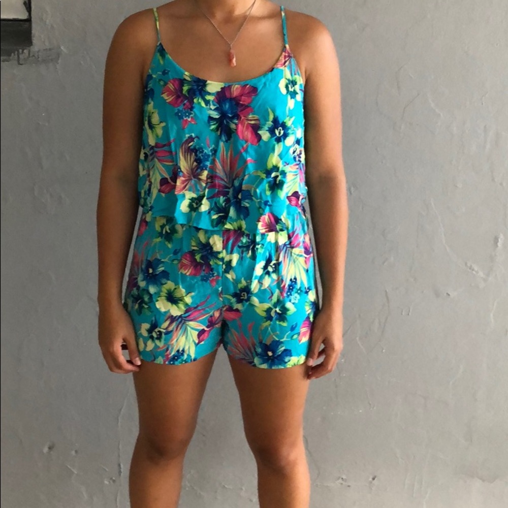 Floral romper